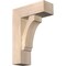 Ekena Millwork Imperial Block Smooth Bracket w/ Offset Brace, Douglas Fir, 7 1/2"W x 20"D x 28"H BKT0806X20X28IMP05SDF - alternate 1